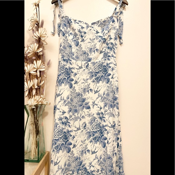 Reformation Nikita dress   Pompadour  AUTHENTIC - Picture 10 of 14